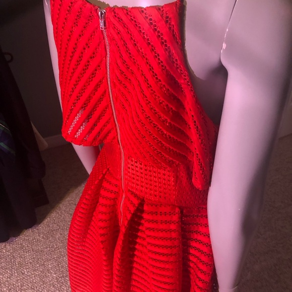 Sexy and fun Little Red Party Dress size Large - Picture 6 of 10